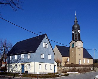 Gersdorfer Kirche und Karoline-Rietschel-Haus Gersdorfer Kirche und Karoline-Rietschel-Haus