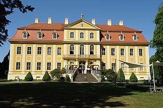 Schloss Rammenau, Parkseite Schloss Rammenau, Parkseite